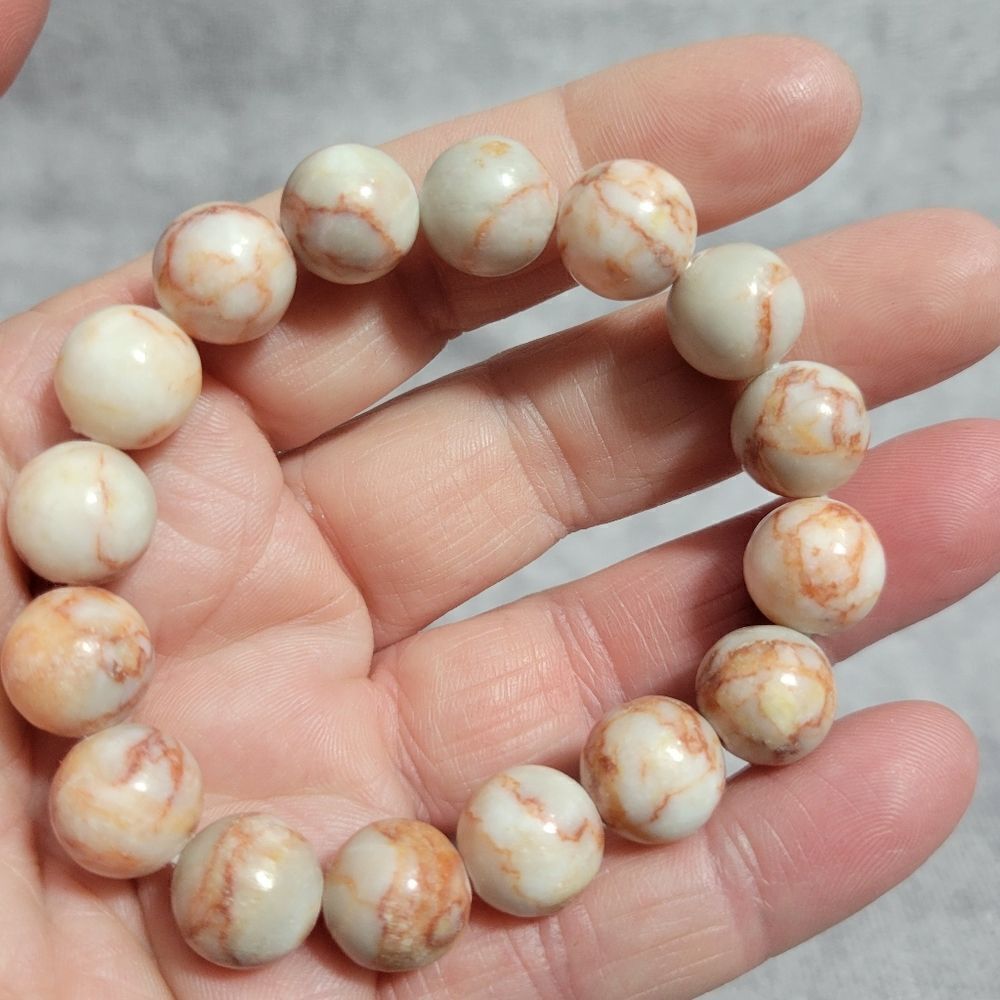 Red Jasper Beaded Bracelet‎ - Picture 8 of 11
